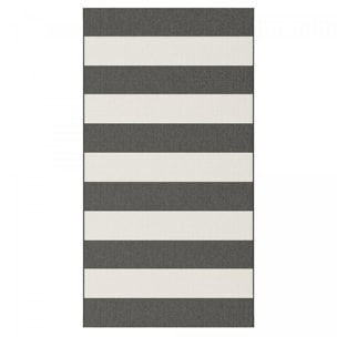 Tapis salon et chambre tissé motif faux uni ROTA