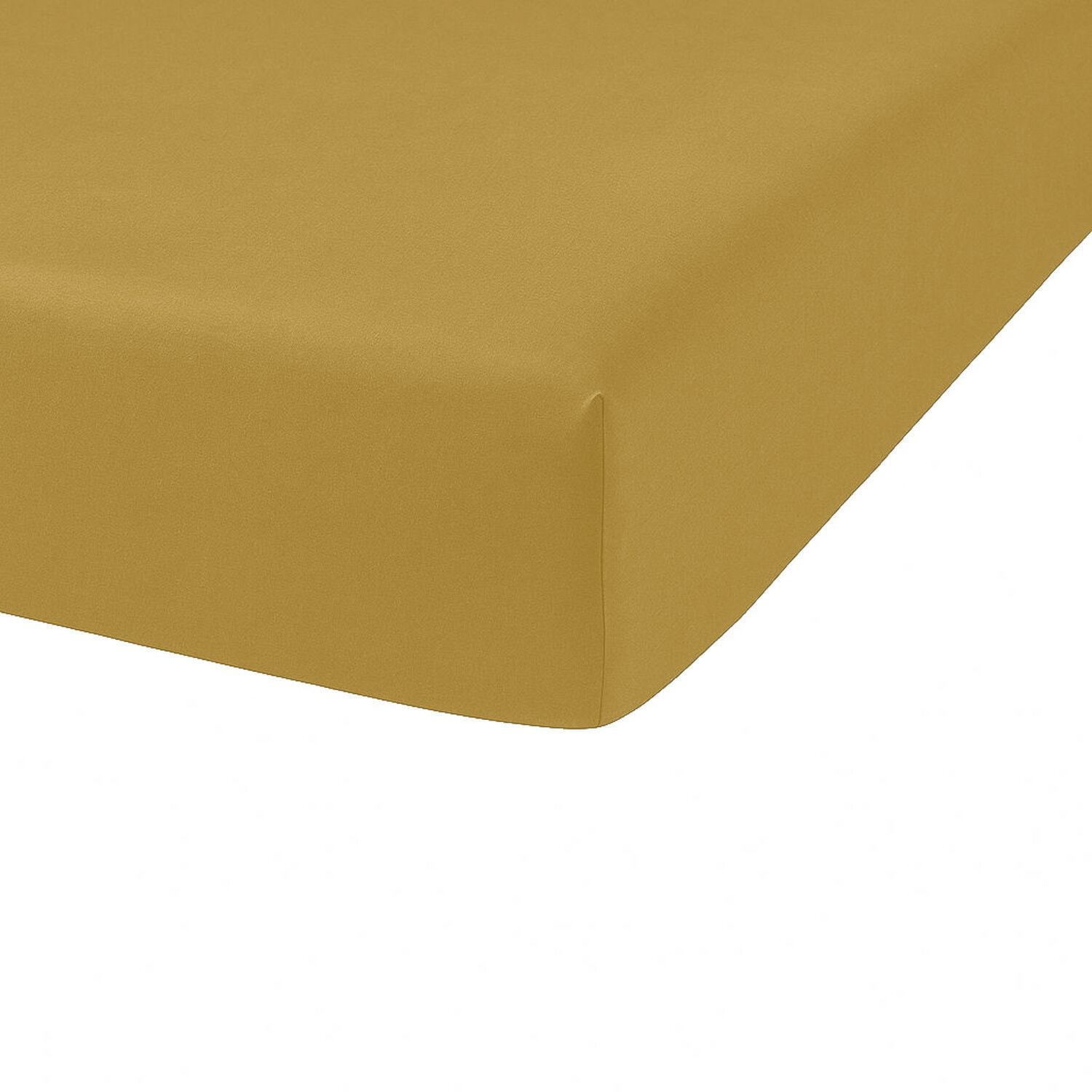 Drap housse coton - bonnet 35cm gold
