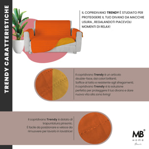 COPRIDIVANO TRENDY TRAPUNTATO PINSONIC - 2 POSTI