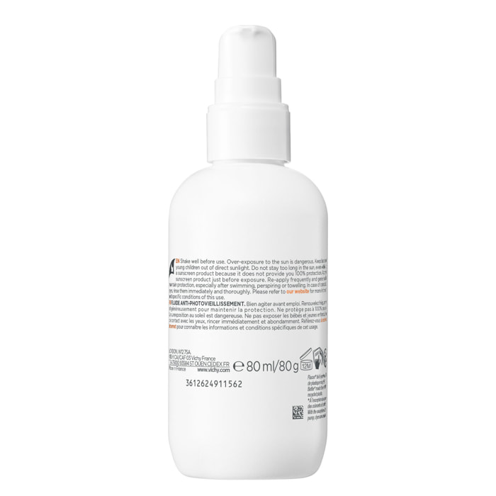 Capital Soleil - Fluide Solaire Anti-Photovieillissement SPF50+ Visage 80 ml