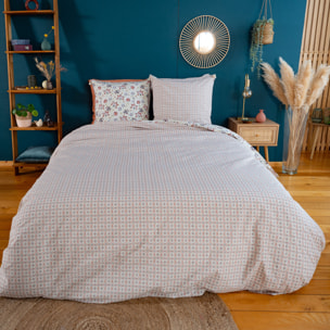 Parure de couette 100% coton bci denia