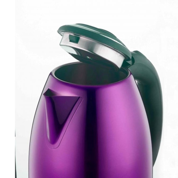Bouilloire électrique 1.8L inox sans fil violet Hagen HA5525-PUR