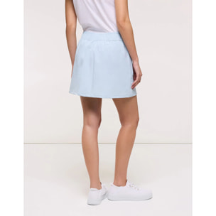 Falda Mini Deportiva Azul Celeste - Fabort