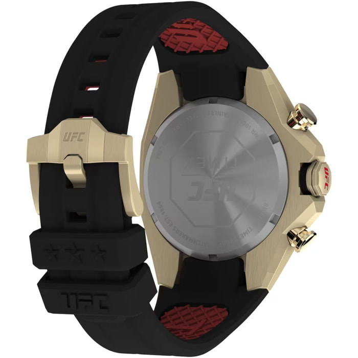 Reloj Timex TW2W69800 Hombre Analogico Cuarzo con Correa de Silicona