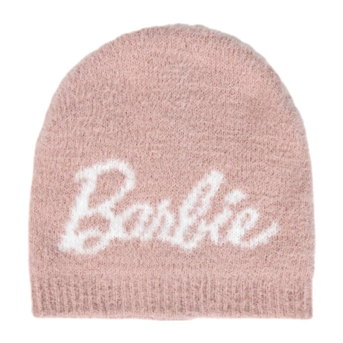 Gorro de punto infantil "Barbie"