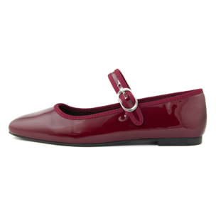 Ballerine Donna colore Bordeaux-Altezza tacco:1cm