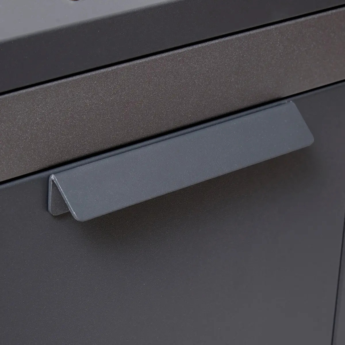 Module évier pour cuisine d'été Oxyana gris graphite