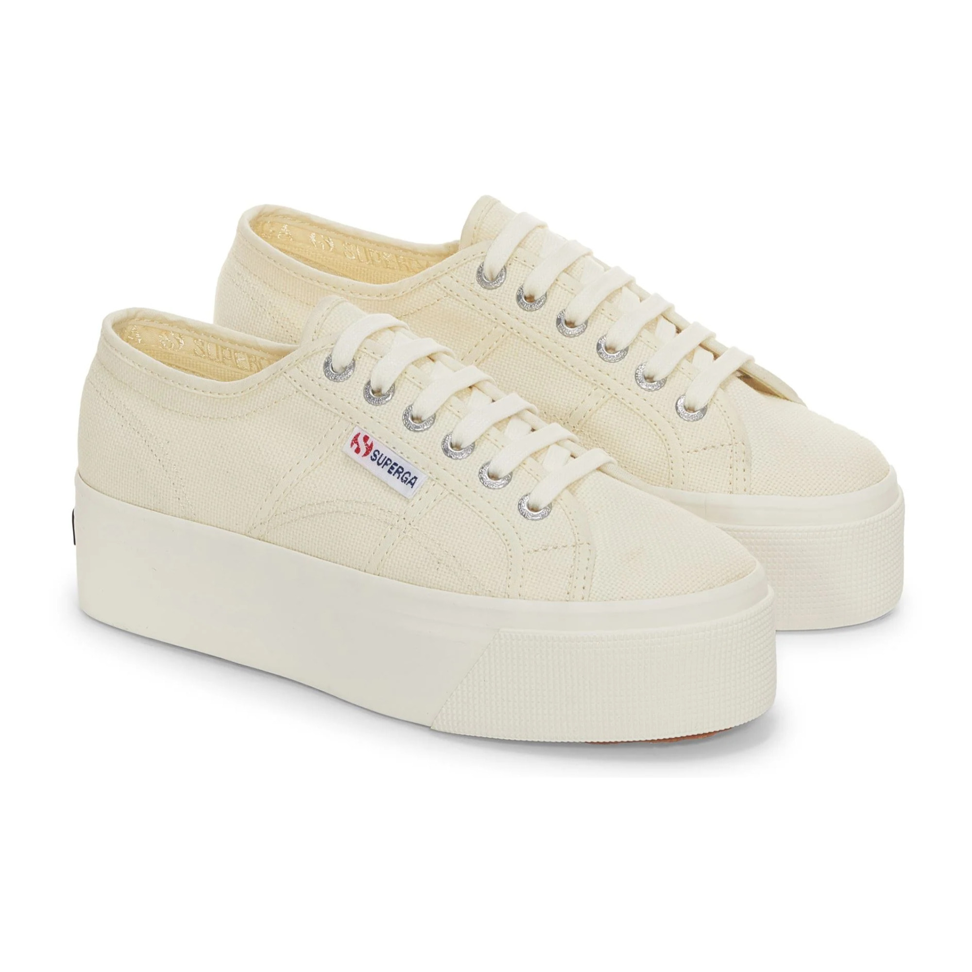 Scarpe da donna Superga Beige 2790 Platform