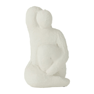 J-Line décoration Figurine Moderne Venus - ciment - blanc - small