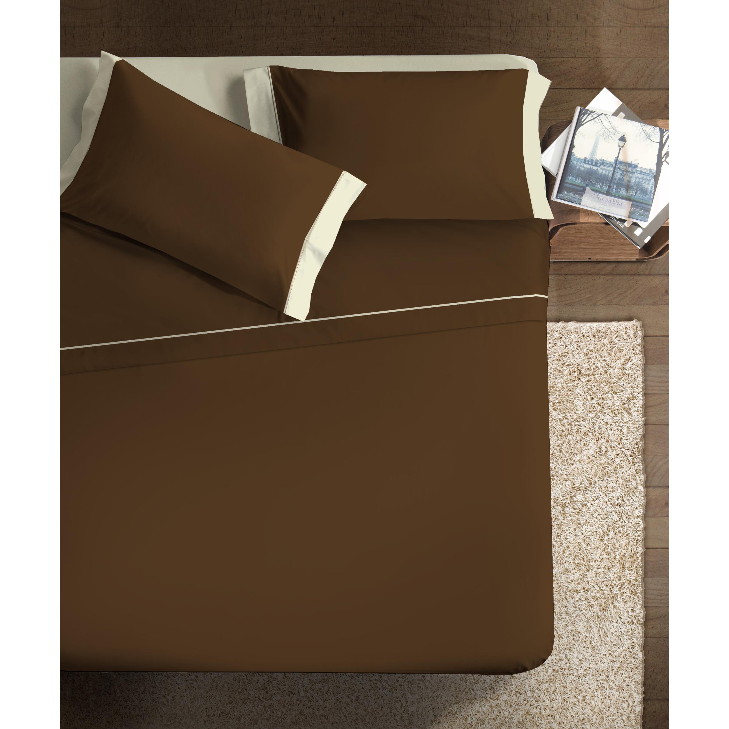 Completo letto Double-Color IPERSAN Caffe'/Panna