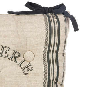 Galette de chaise "Bistrot" 40x40cm