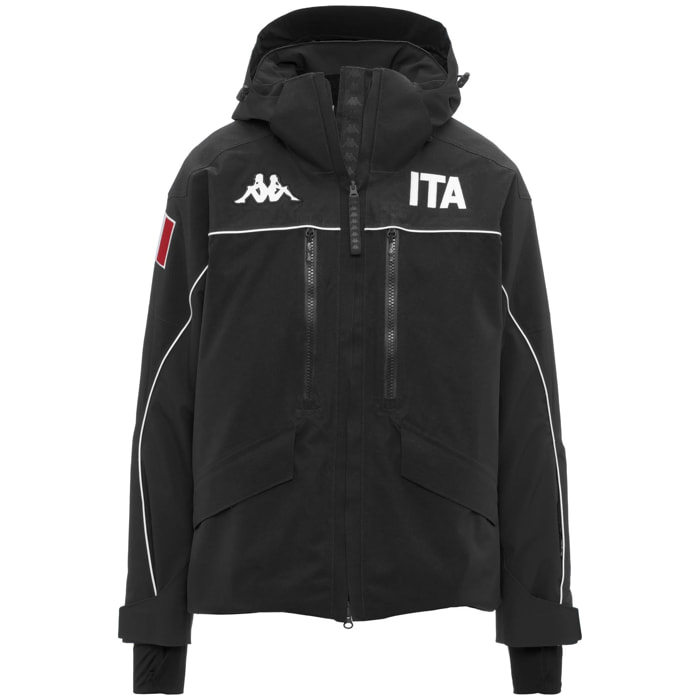 Kappa - Giacche Uomo Nero - 6Cento 602Fp Ita