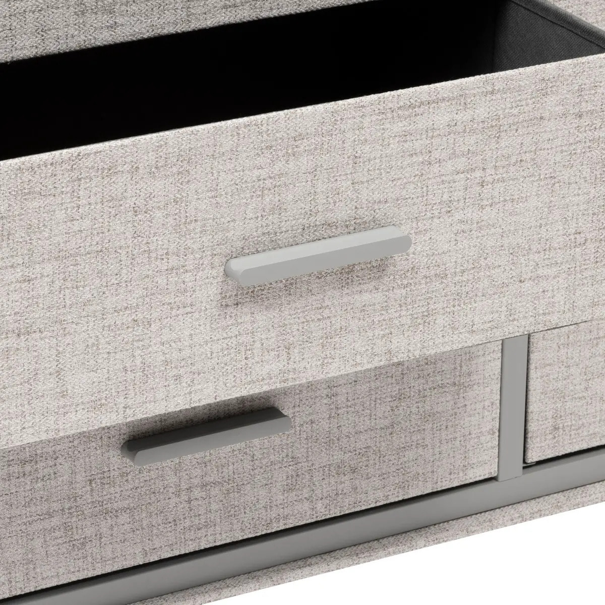 Commode 6 tiroirs Granite gris