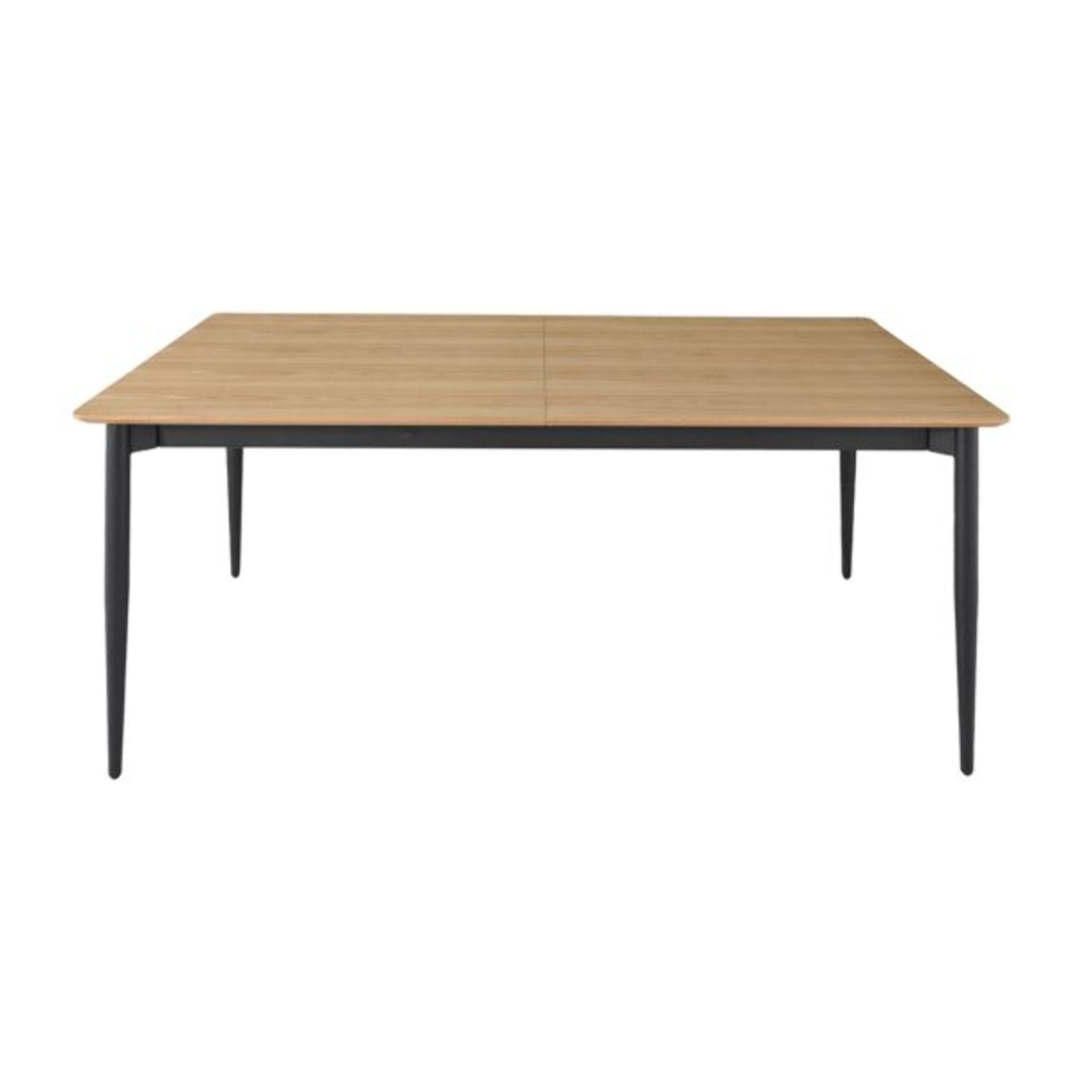 Table extensible L. 200/300 cm plateau placage bois de frêne - ISEO