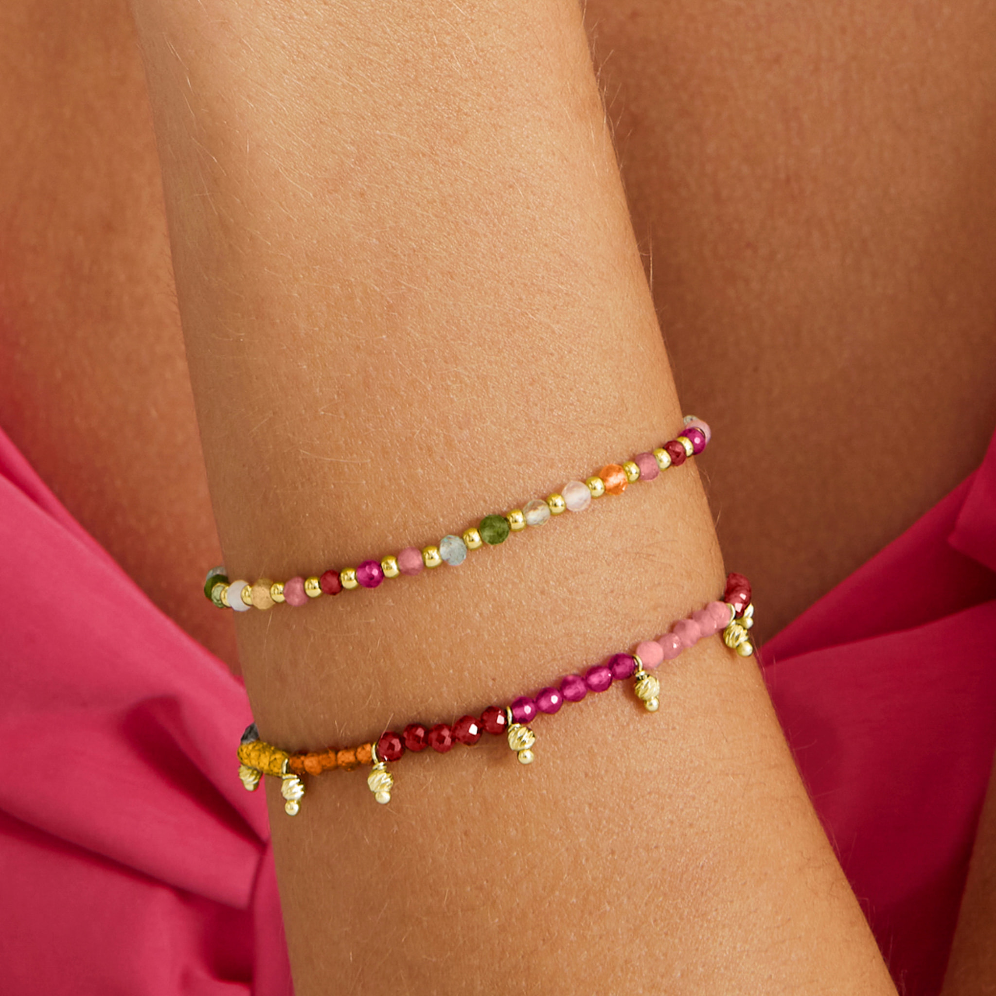 Pulsera Dirrim acabado oro amarillo 18k