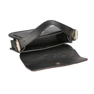 Borsa a mano da donna - Modello Aleide - Vera pelle - 18.0 x 11.0 x 6.5 cm