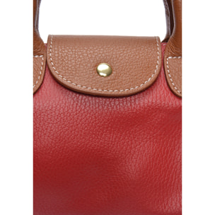 Borsa a spalla Anna Luchini Rosso