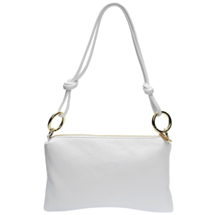 Borsa a tracolla Anna Luchini Bianco