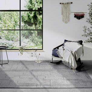 Tapis salon, motif géométrique authentique, piena, tissé main