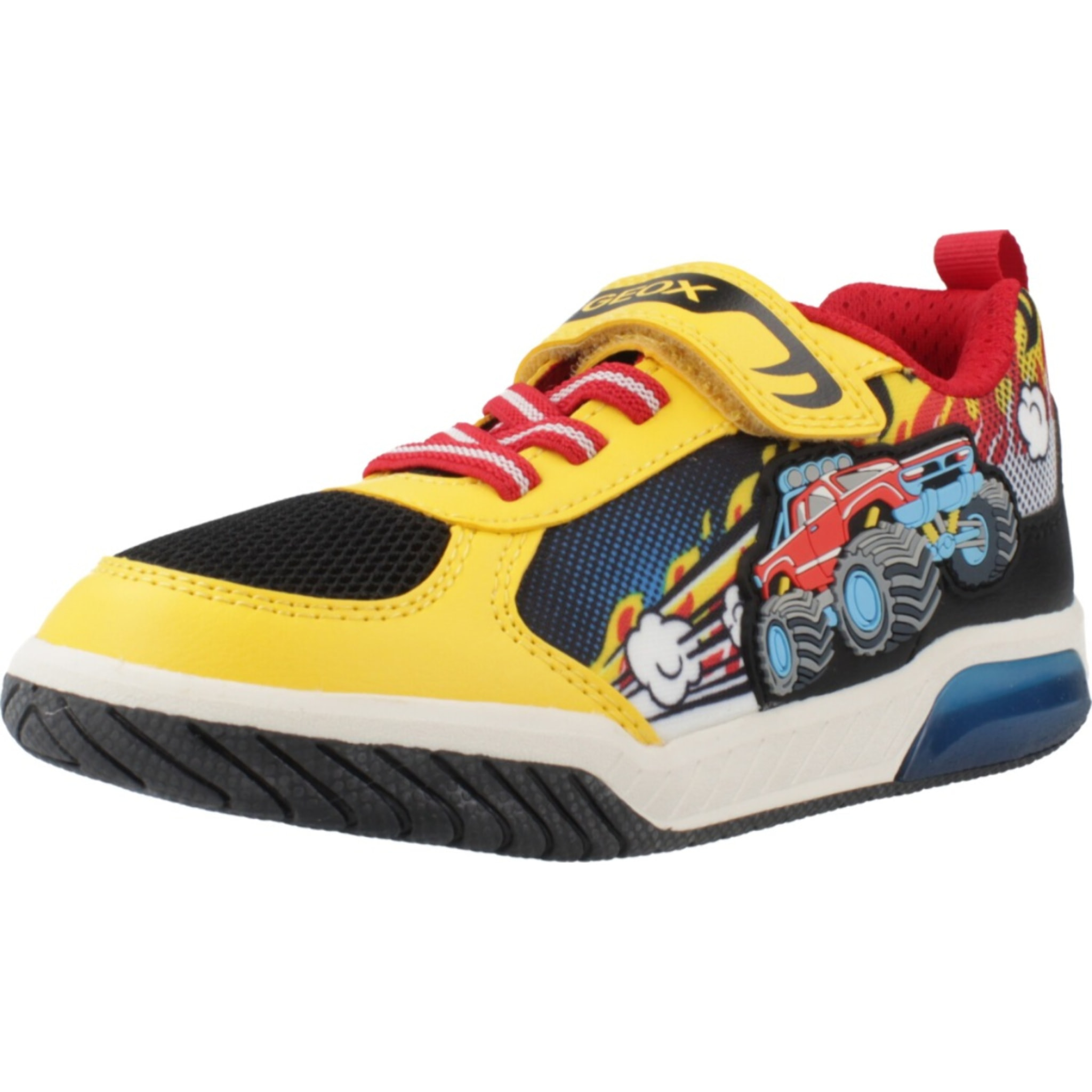 Zapatillas Niño de la marca GEOX  modelo J INEK BOY AMARILLO