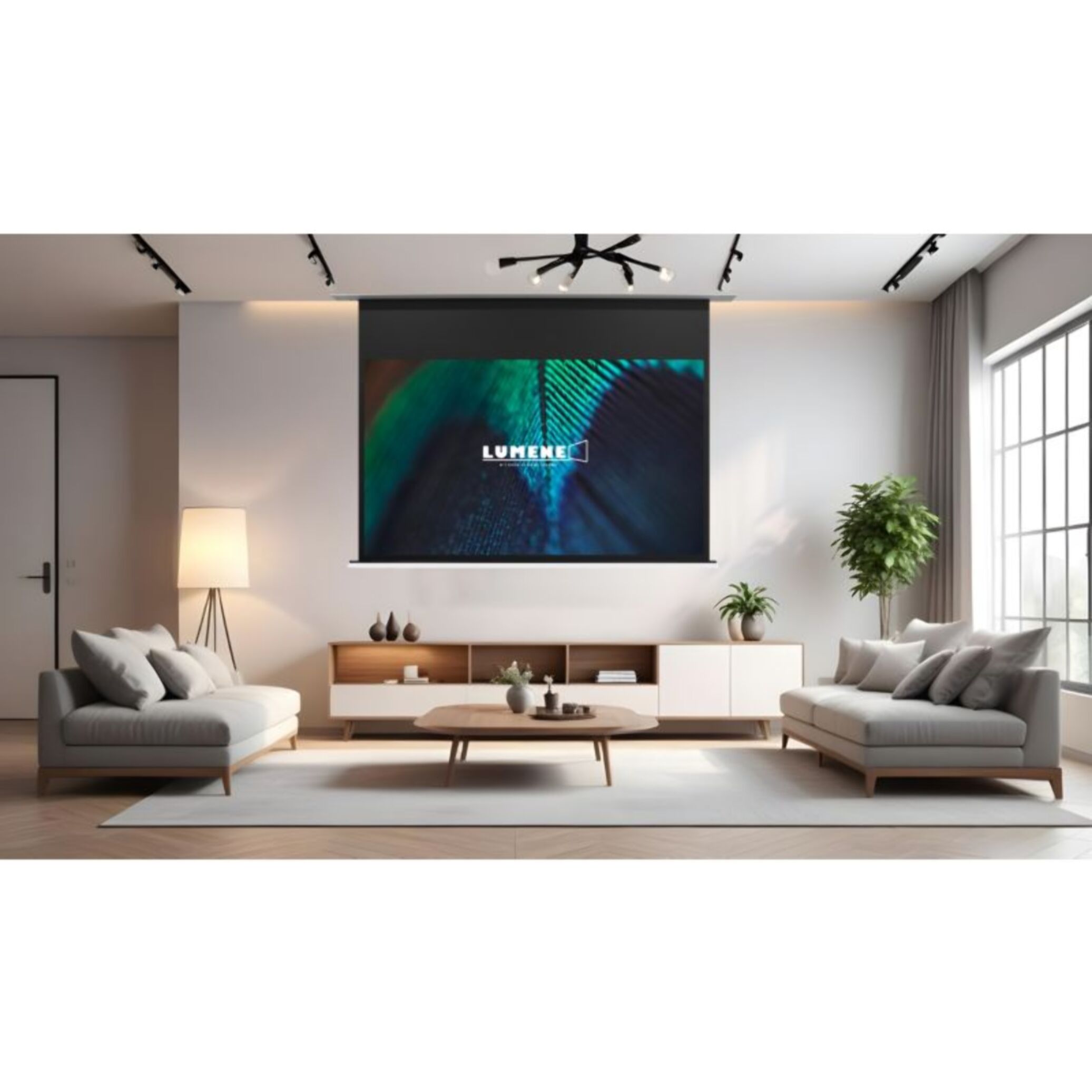 Ecran de projection LUMENE Show Place HD 240 C