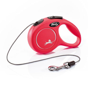 Laisse New Classic XS Cord 3 m red Flexi CL00C3-251-R-20