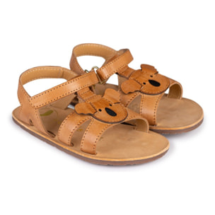 SANDALIA BAREFOOT CUERO - KOALA TOQUE RÚSTICO