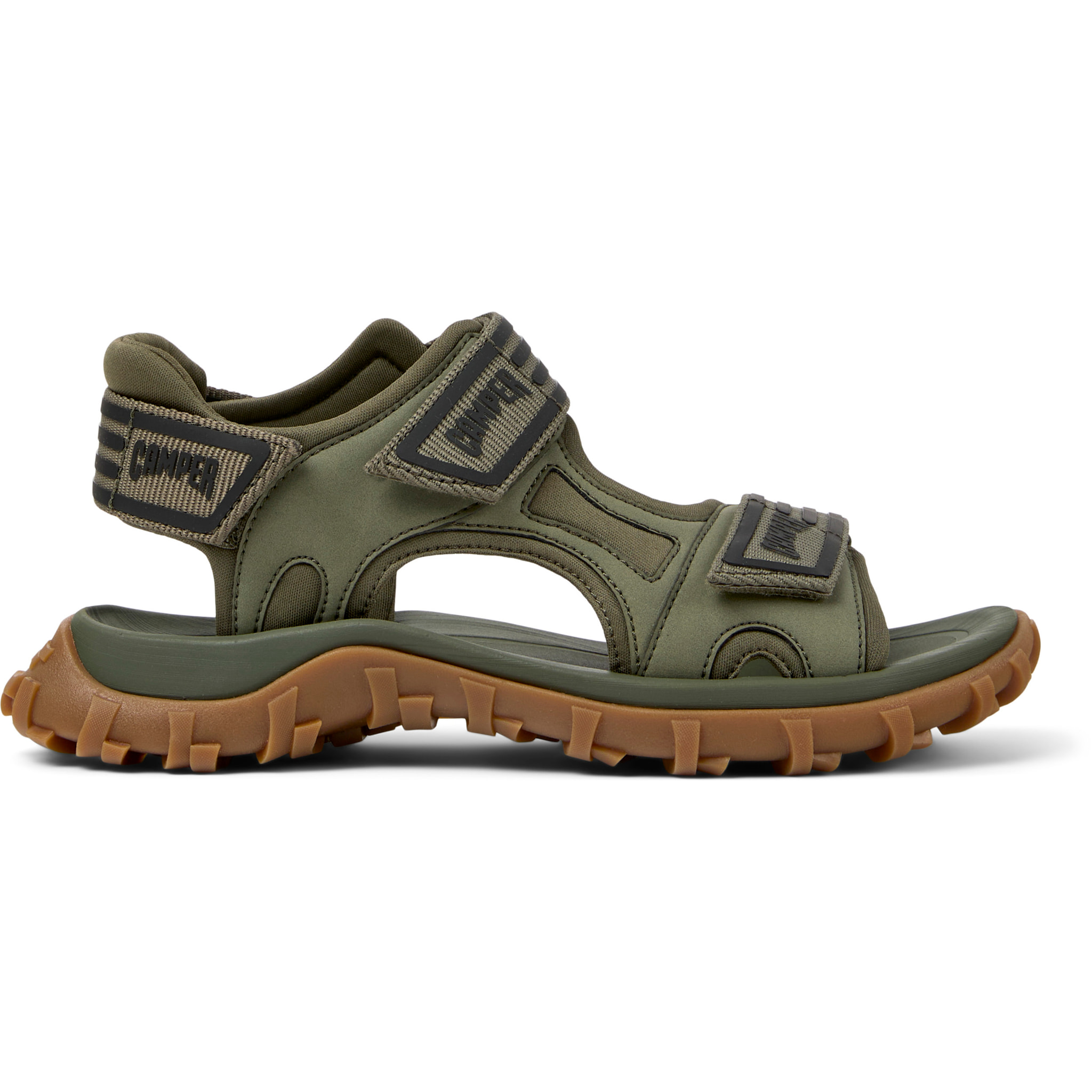 Sandalias - CAMPER Drift Trail Sandal - Verde - Cuero liso
