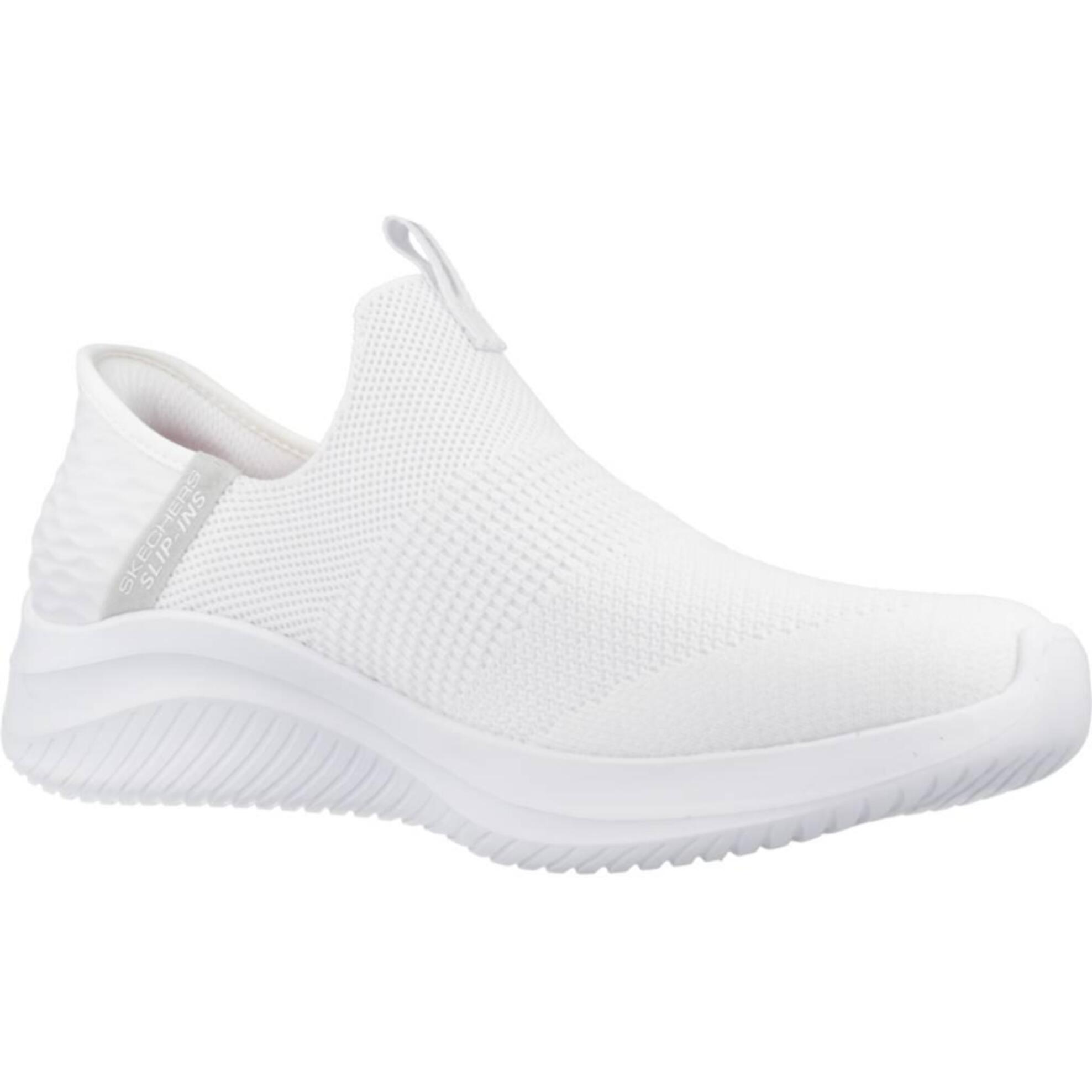 Sneakers De  Mujer Slip-ins Ultra Flex 3.0 Cozy Streak Blanco