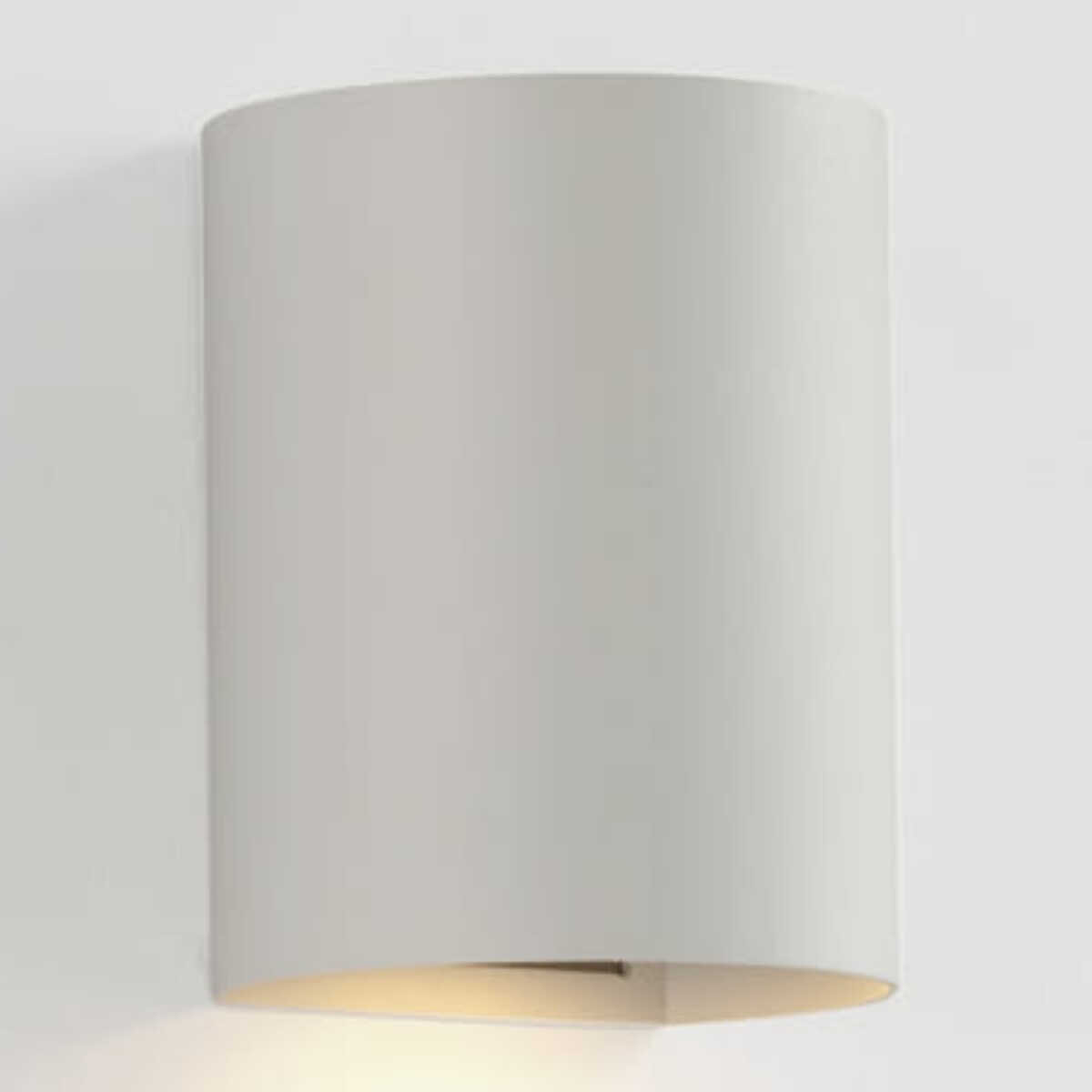 SOLE Lampada da parete rotondo bianca