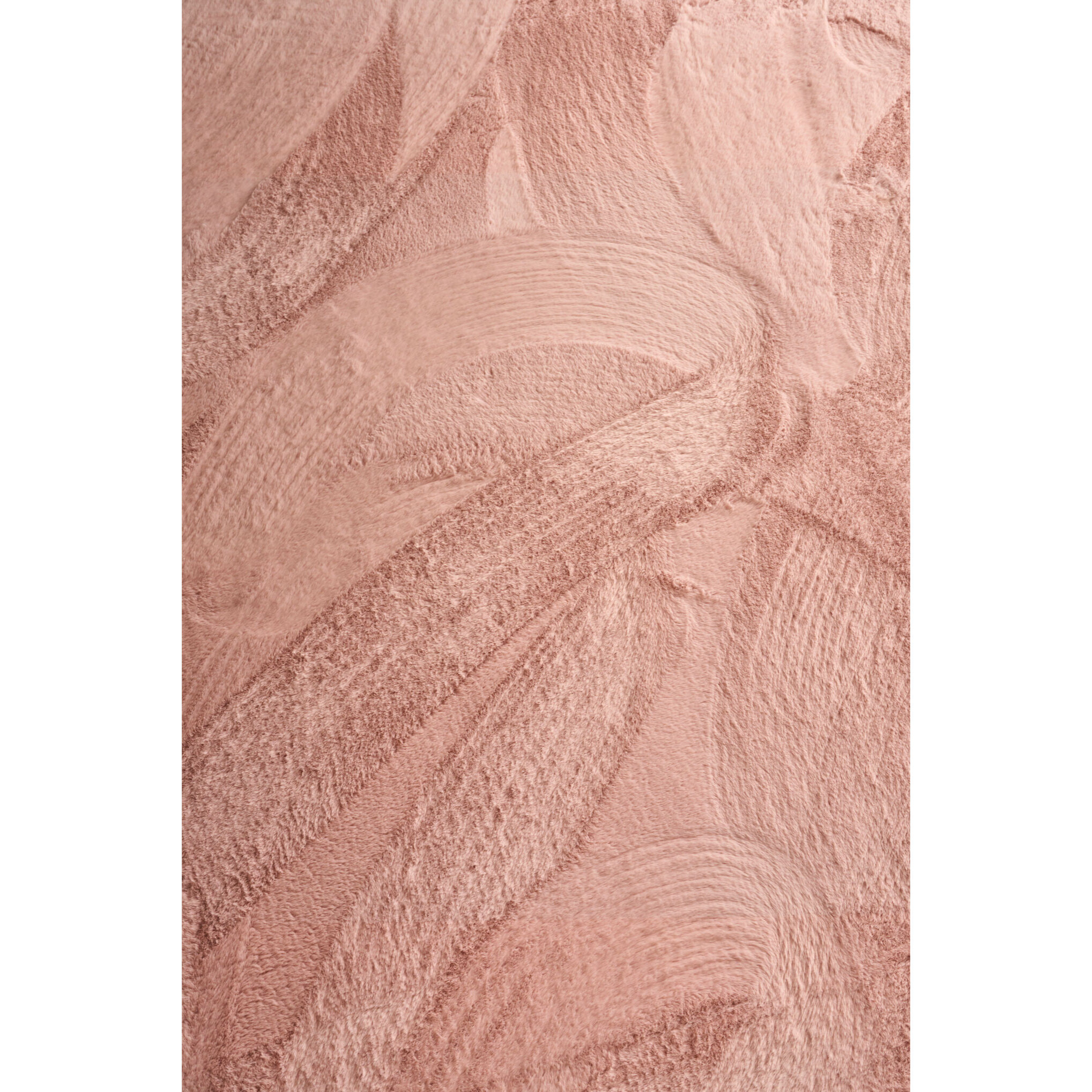 NUBE - Tapis doux et moelleux à poils courts rose - NUB6000ROS