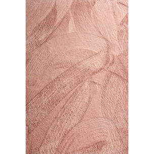 NUBE - Tapis doux et moelleux à poils courts rose - NUB6000ROS