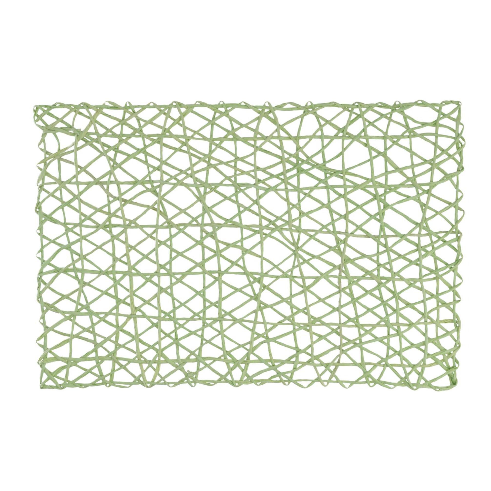 Tovaglietta in carta verde rettangolare cm45x30