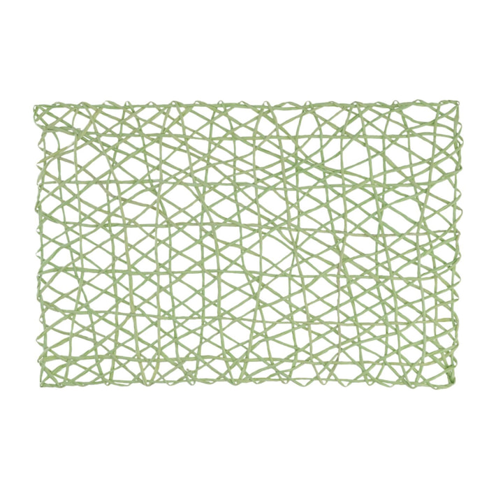 Tovaglietta in carta verde rettangolare cm45x30