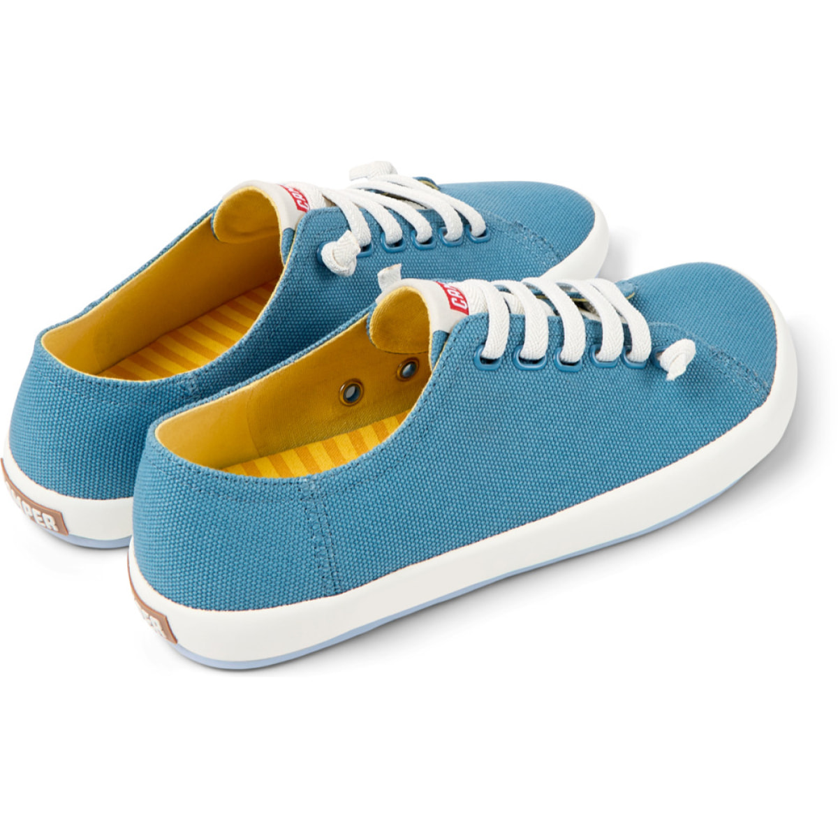 CAMPER Peu Rambla Vulcanizado - Zapatillas Sneakers Azul Mujer