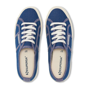 Le Superga Uomo Donna Blu 2750 Reverse Denim