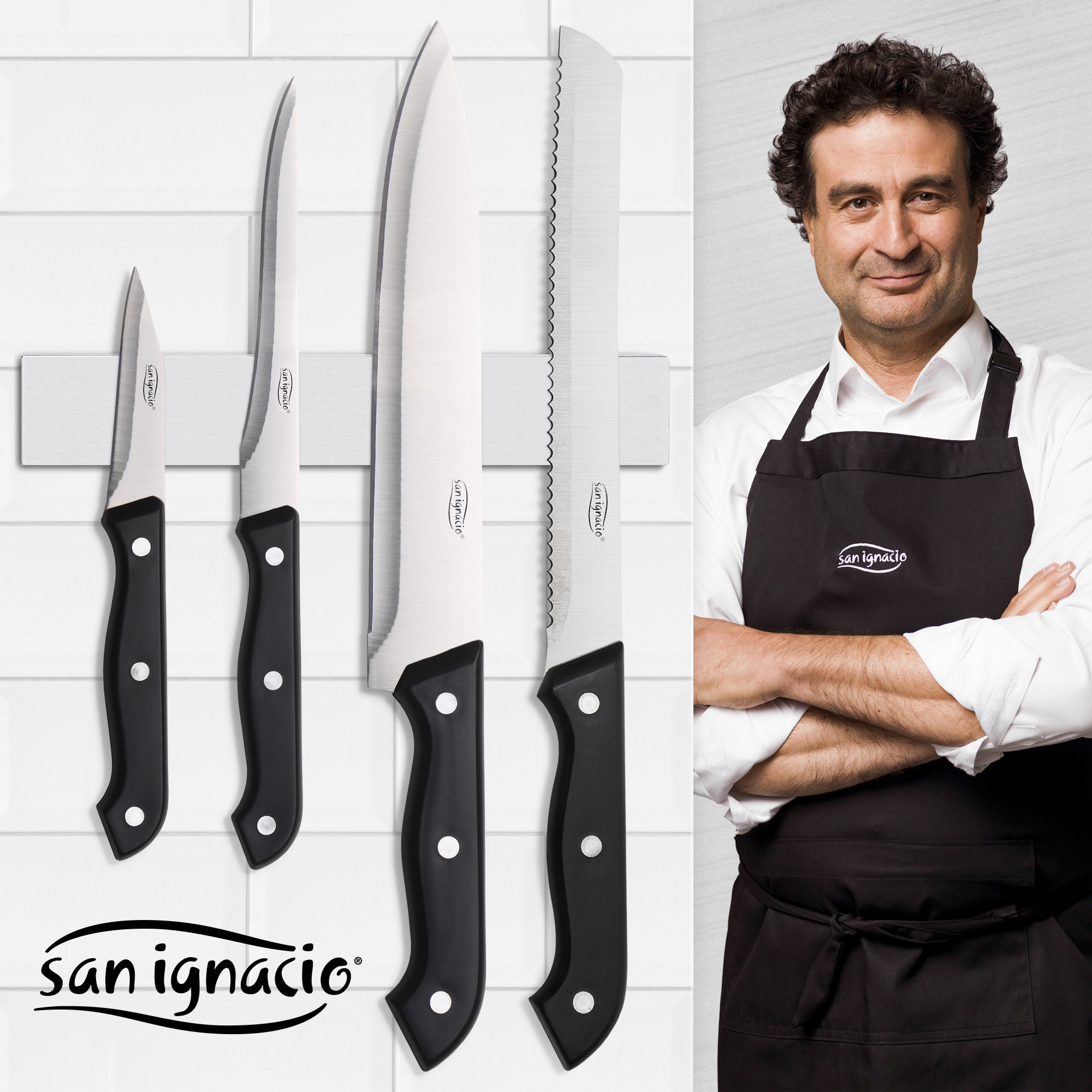 Cuchillo pelador 7.5cm  colección Toledo San Ignacio