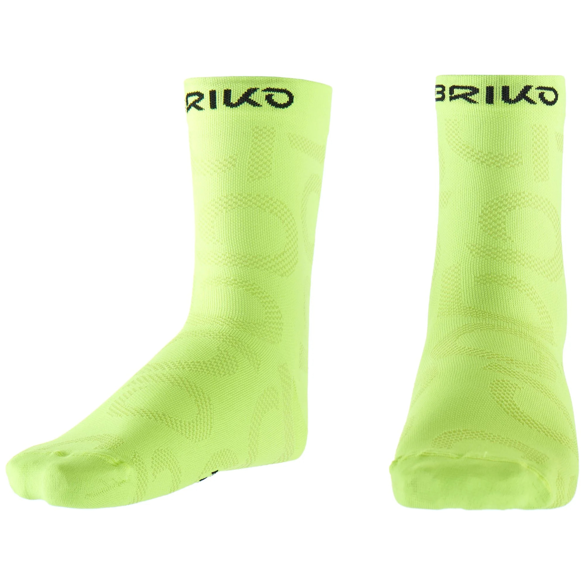 Calze Briko Uomo Donna Verde Medium Socks 13Cm