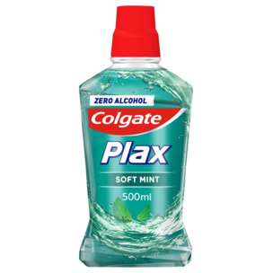 Bain de bouche sans alcool Colgate Plax Menthe douce - 500ml