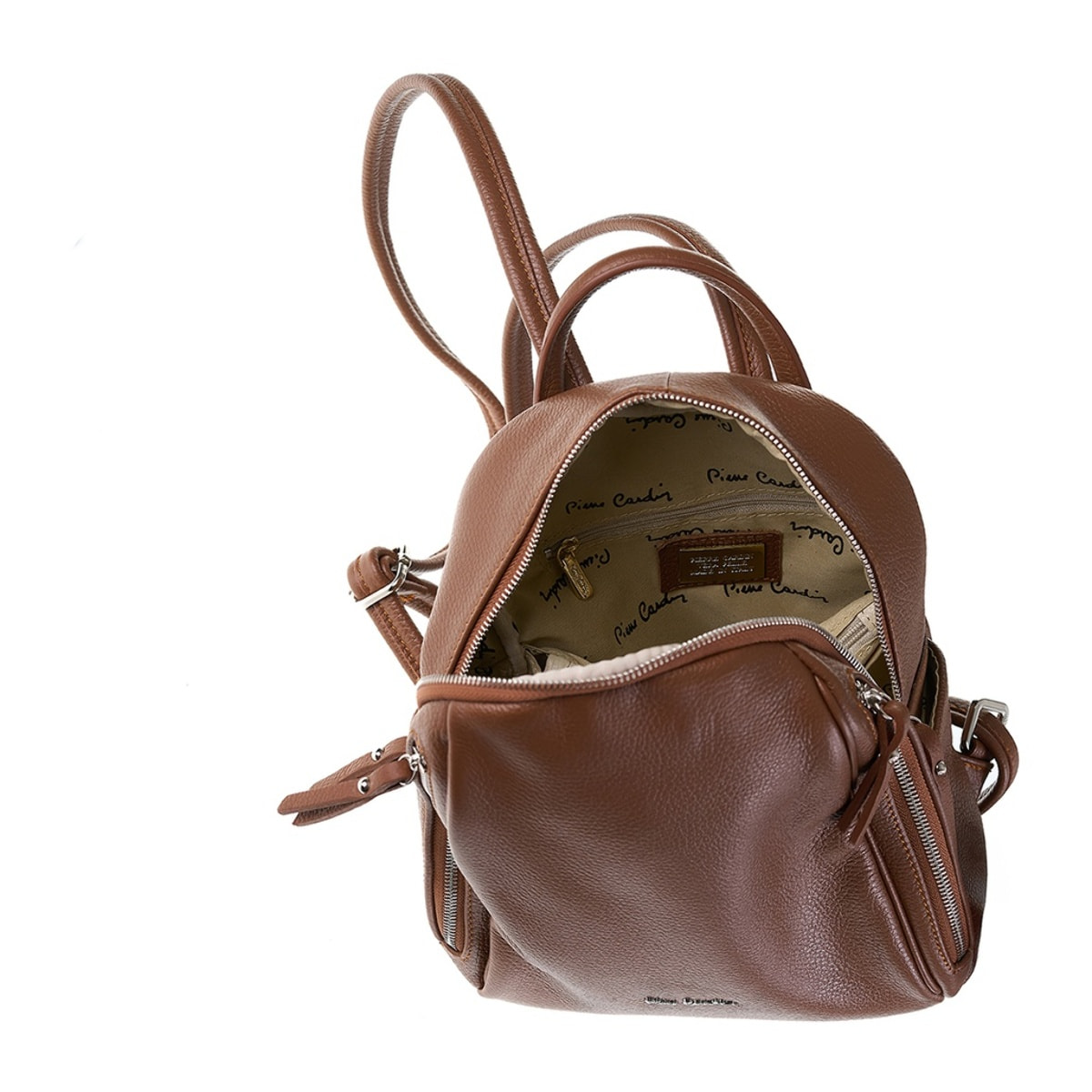 Zaino da donna in pelle Made in Italy - Modello Céleste Nova - Casual - 26.0 x 30.0 x 11.0 cm