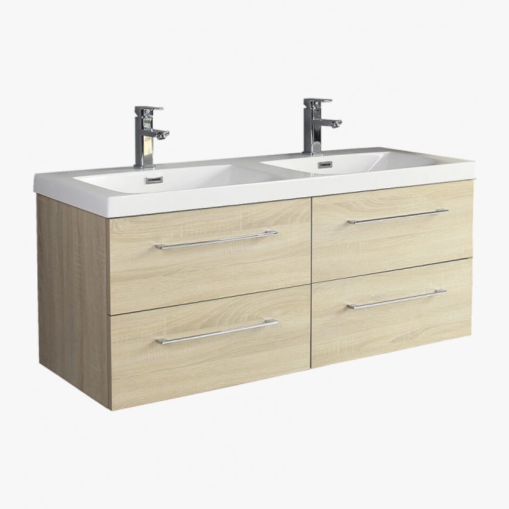 Ensemble meuble de salle de bain 120 cm Aquazur