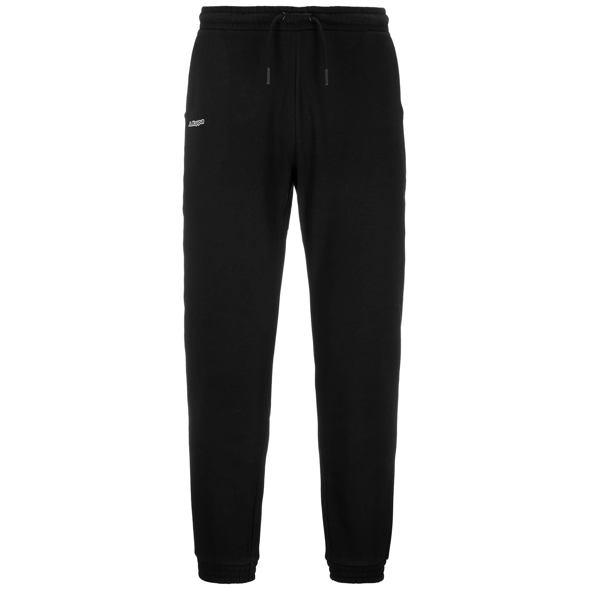 Kappa - Pantaloni Uomo Nero - LOGO FUTTOLO