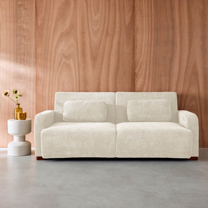 Canapé convertible 3 places tissu DANY