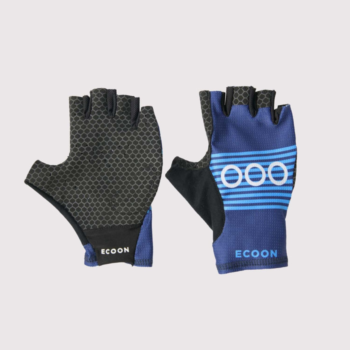 Guantes de ciclismo ECOON modelo Alpe en color Azul