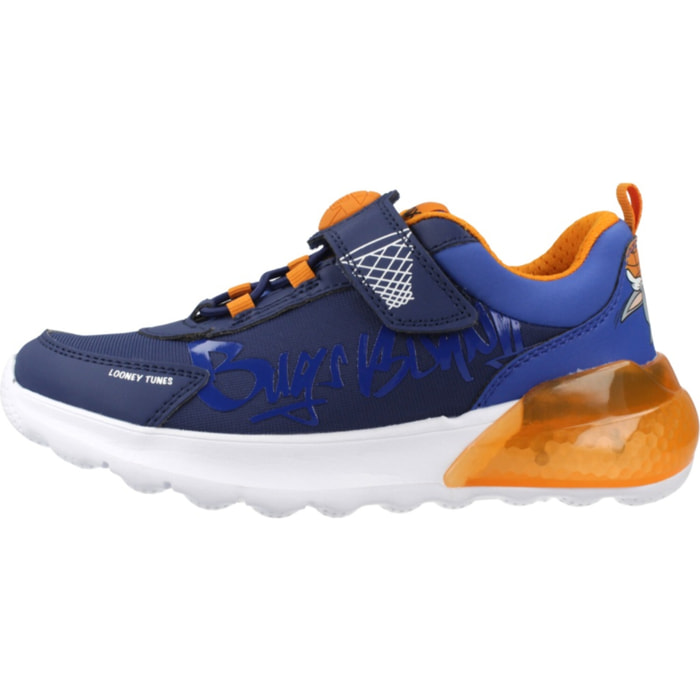 Zapatillas Niño de la marca GEOX  modelo J ACTIVART ILLUMINUS AZUL