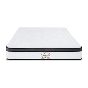 Matelas Tivoli, Soutien Ferme, 25 cm, Mémoire de Forme HD & Mousse Supersoft