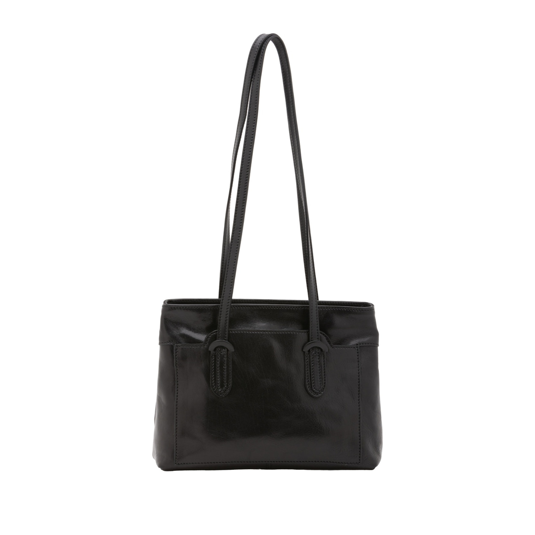 Borsa a spalla da donna - Modello False - Vera pelle - 23.0 x 30.0 x 12.0 cm