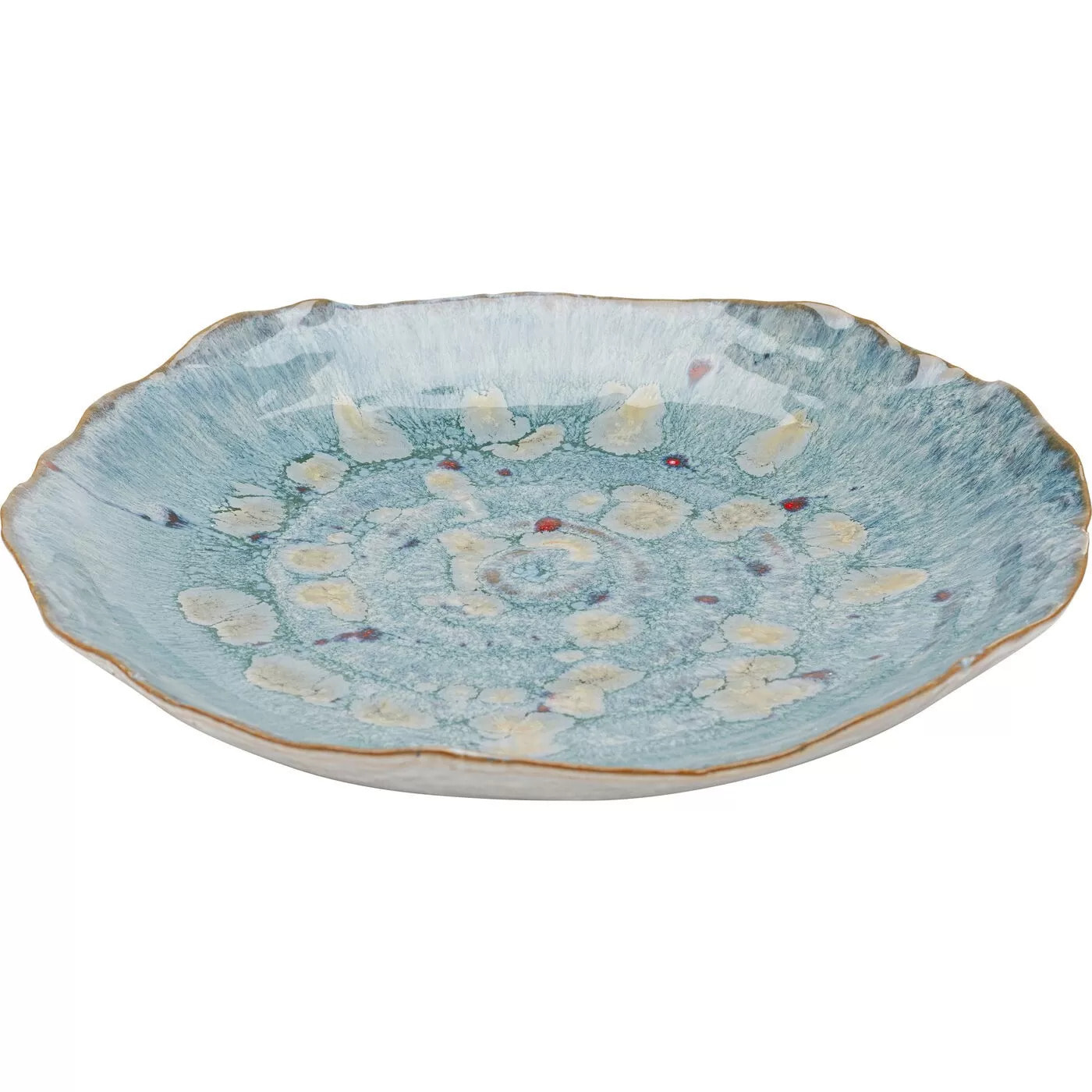 Assiette Mina 26cm bleue Kare Design