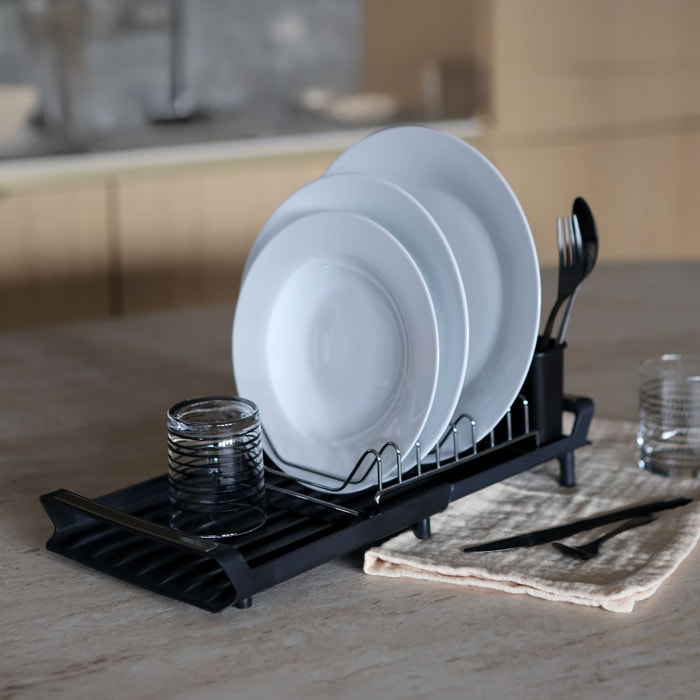 Egouttoir à vaisselle extensible en plastique