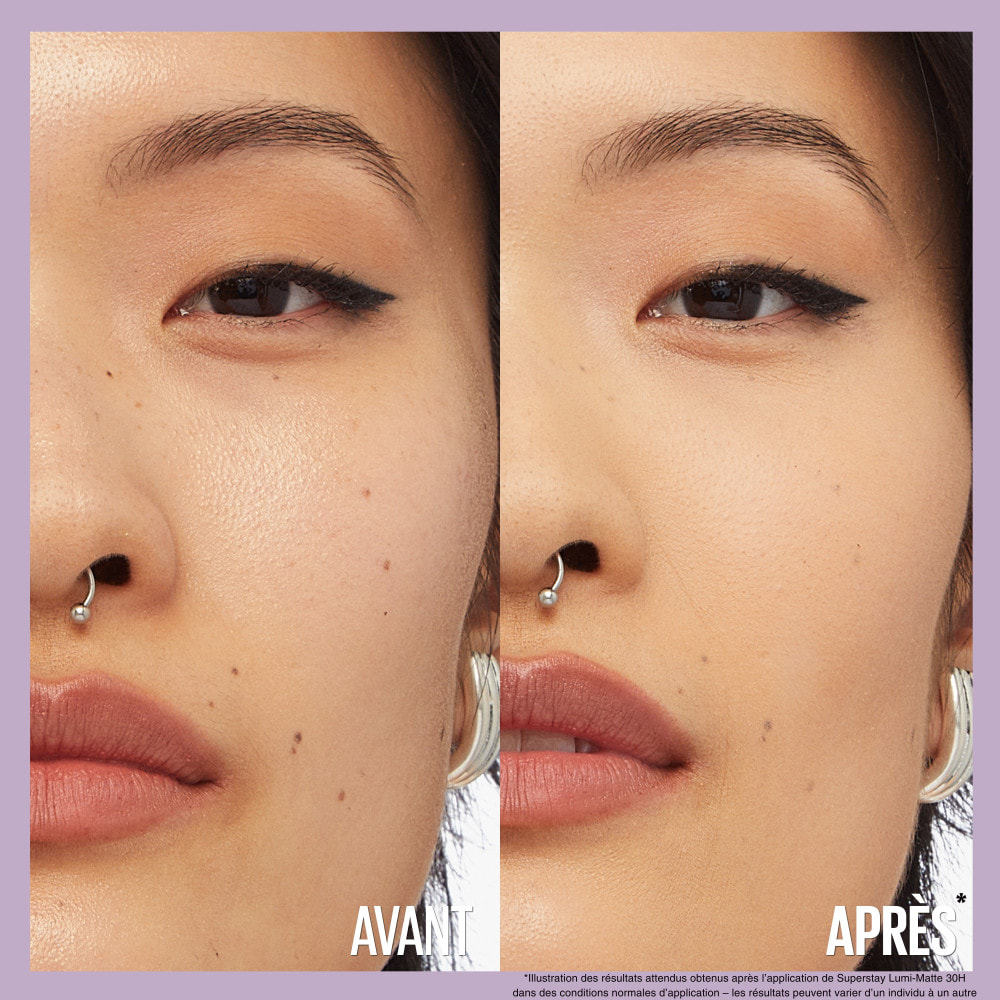 Maybelline New York Superstay 30H Lumi-Matte Fond de Teint 128